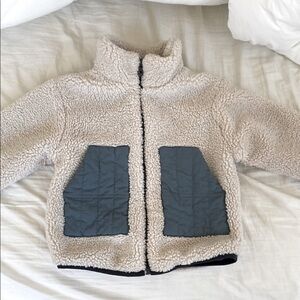 Boys shearling Zara jacket coat 3-4yrs